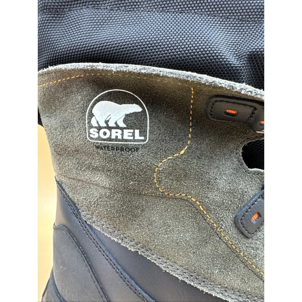 Sorel Scout 87 XT WP Men Waterproof Insulated Winter Boots Black Quarry Size 13